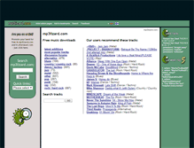 Tablet Screenshot of mp3lizard.com